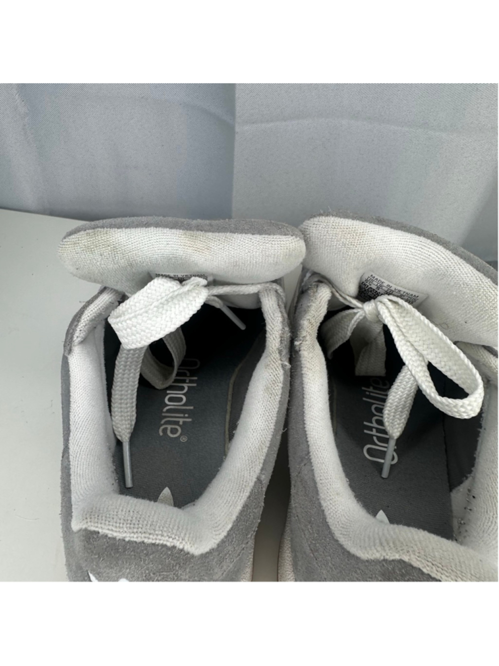 adidas Originals Campus 00s Grey White Gum Shoes Sneakers Men's 5.5 / Women's 6 - Picture 8 of 9